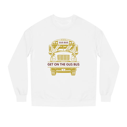 Roll Tribe "Get On The Gus Bus" Unisex Crew Neck Sweatshirt