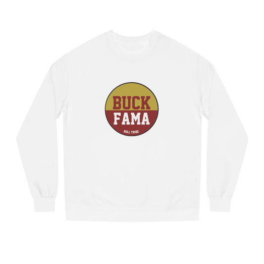 Gameday - "BUCK FAMA" Button Unisex Cozy & Trendy Sweatshirt