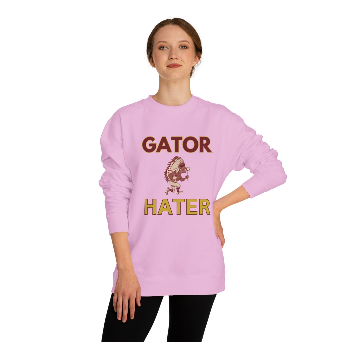 Roll Tribe - "GATOR HATER" Unisex Crew Neck Sweatshirt
