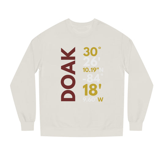 Gameday - "DOAK Coordinates" Unisex Crew Neck Sweatshirt