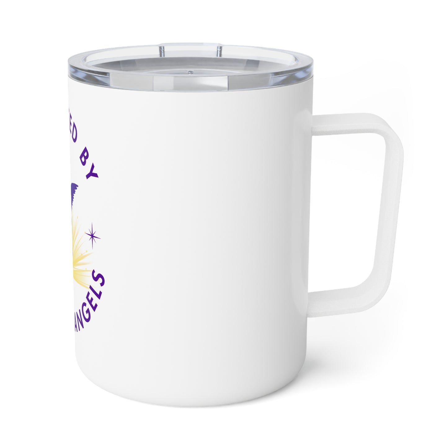 "Protected By Sewanee Angels" Insulated Coffee Mug – 10oz