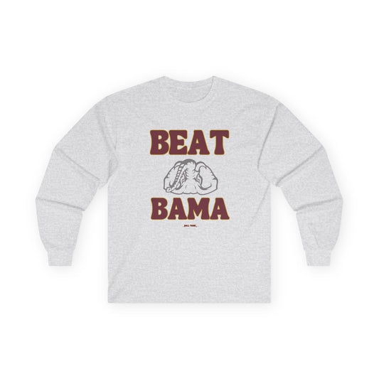 Beat Bama Unisex Ultra Cotton Long Sleeve Tee - Perfect for Game Day