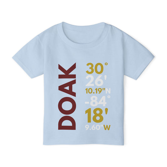 Gameday - "DOAK Coordinates" Toddler T-Shirt