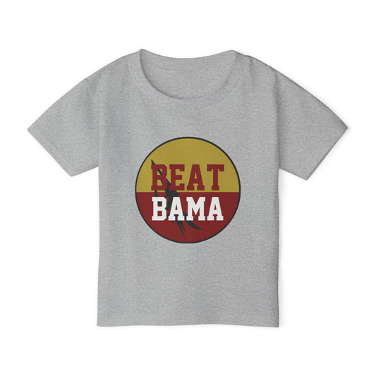 Toddler T-Shirt - 'Beat Bama' & 'Roll Tribe' Design for Football Fans