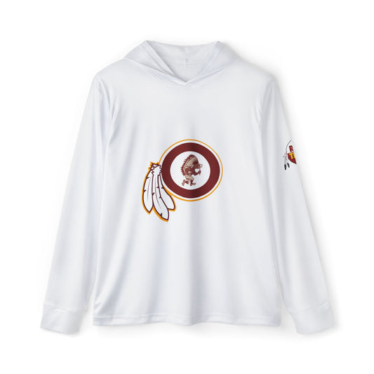Roll Tribe - Circled Chief Men's Sports Warmup Hoodie (AOP)