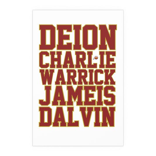 Roll Tribe - "Mt. Rushmore "Silk Wall Poster