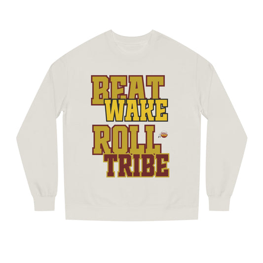 Roll Tribe "Beat Wake" Unisex Crew Neck Sweatshirt