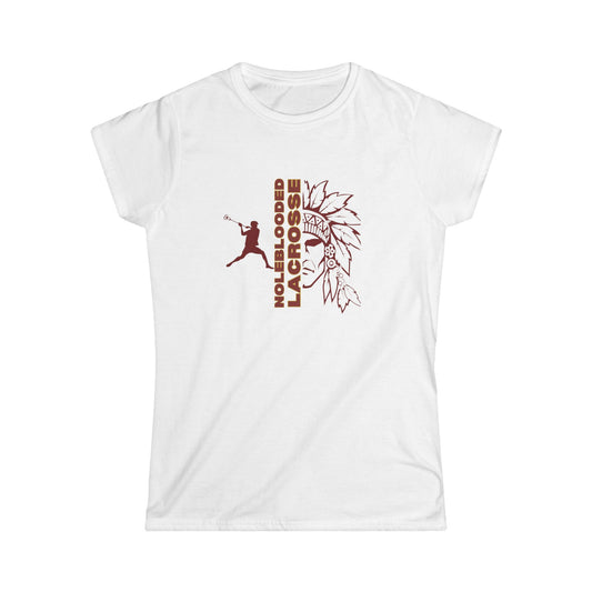 Noleblooded Athletics - Lacrosse Women's Double-Sided, Tee