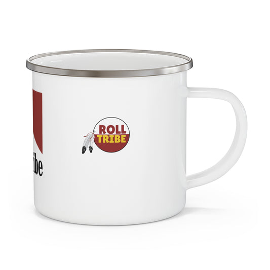 Roll Tribe "Cigs" Enamel Camping Mug
