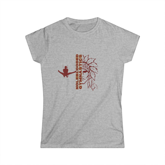 Noleblooded Athletics - Gymnastics Unisex , Double-Sided, Graphic T-Shirt