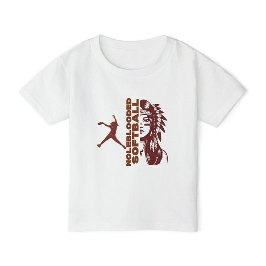 Noleblooded Athletics - Softball Double-Sided, Toddler T-shirt