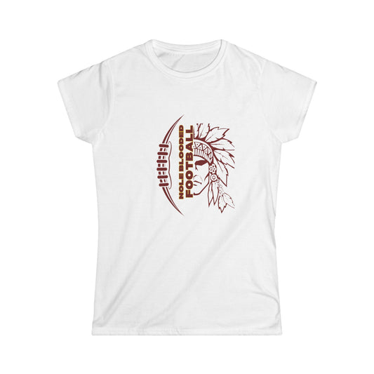 NOLEBLOODED Football Women's Softstyle T-Shirt