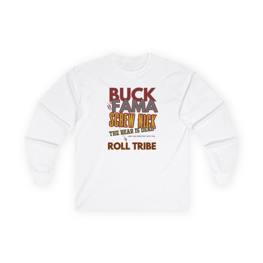 Buck Fama Long Sleeve Tee - Screw Nick Design for Comfortable Casual Wear