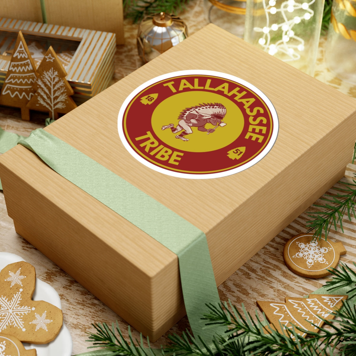 Roll Tribe "Tallahassee Tribe" Kiss-Cut Stickers