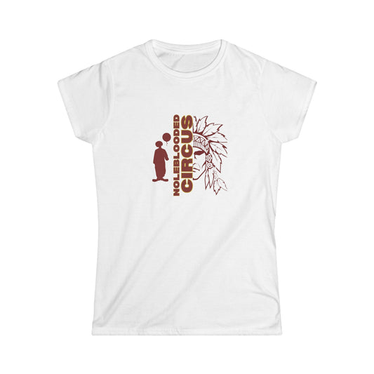 Noleblooded Athletics - Circus Unisex Graphic, Double-Sided, Women's Softstyle Tee