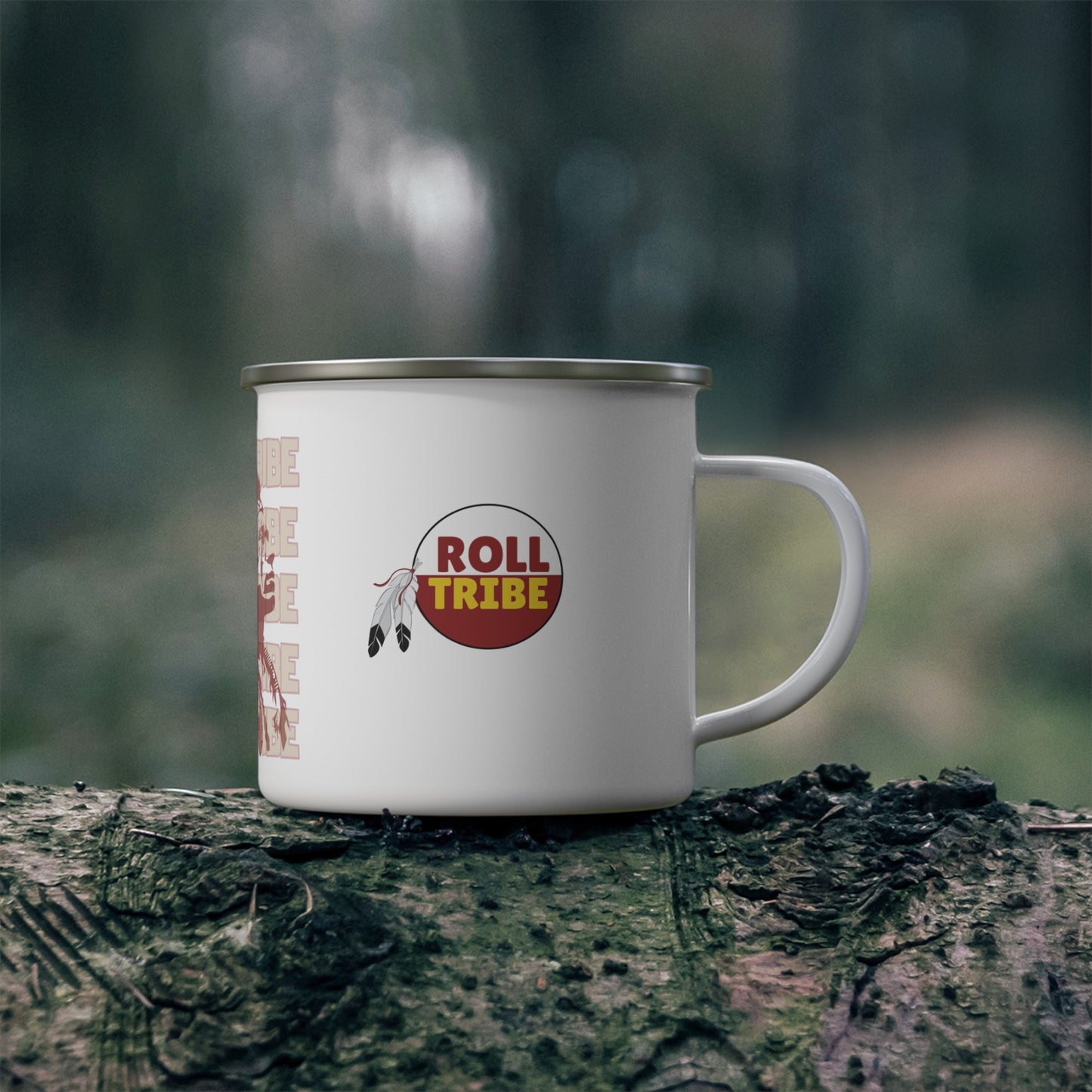 "Roll Tribe Osceola" Enamel Mug