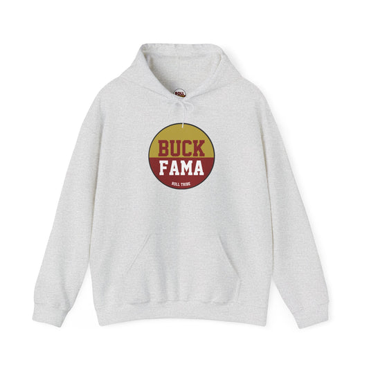 Gameday - "BUCK FAMA"Button Unisex Heavy Blend Hoodie