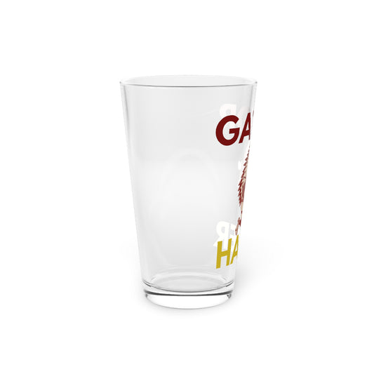 Gator Hater 16oz Pint Glass - Fun Drinkware for Game Day Celebrations