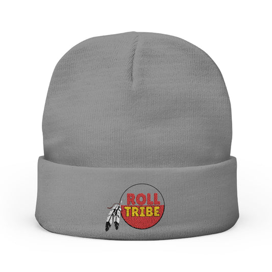 Roll Tribe Embroidered Knit Beanie