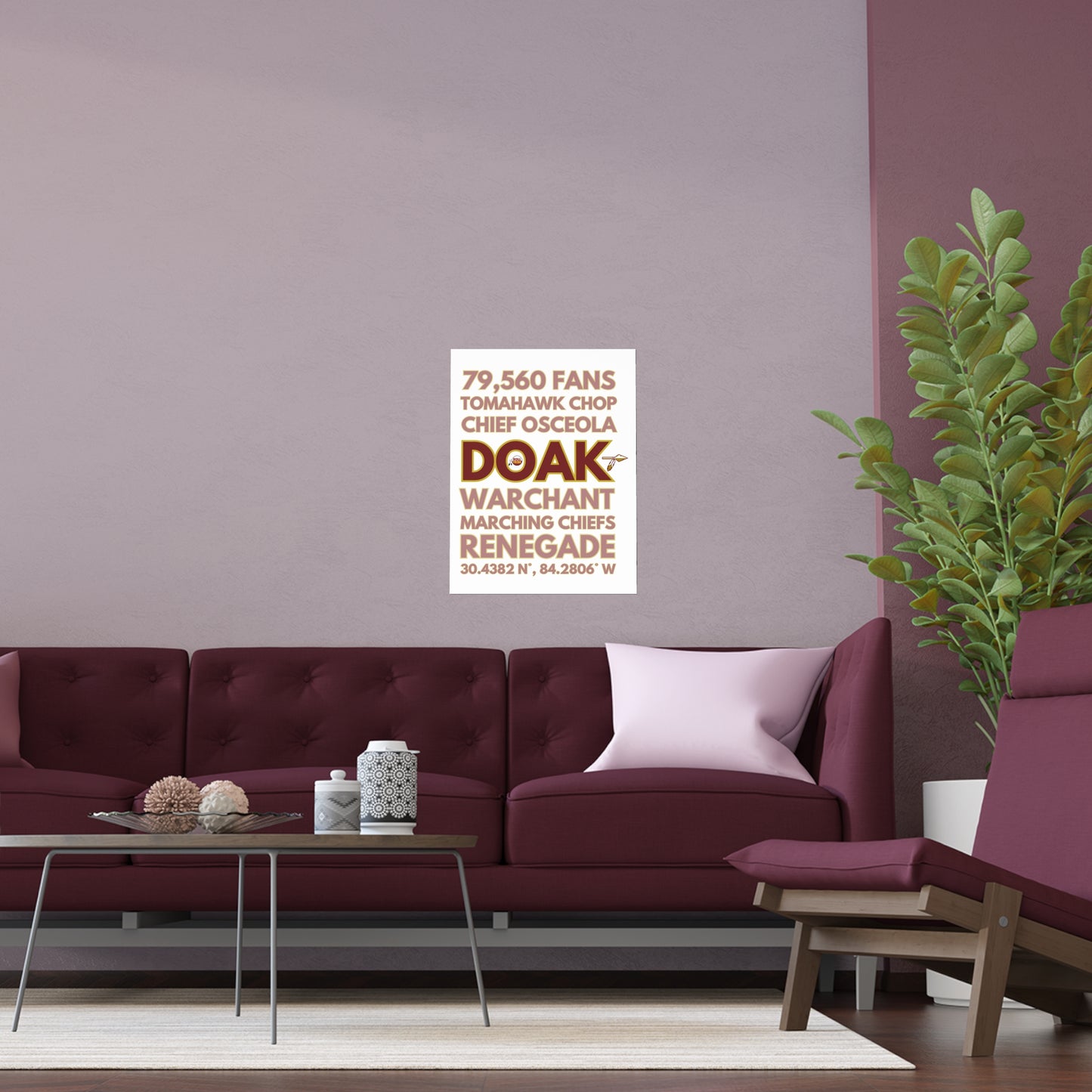 Tribal Traditions "DOAK" Silk Poster