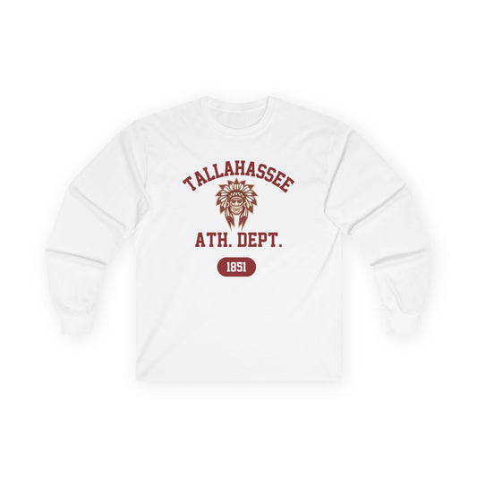 Tallahassee Athletic Dept. Double-Sided, Unisex Long Sleeve T-Shirt