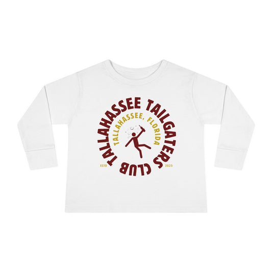 Gameday - "Tallahassee Tailgaters Club" Toddler Long Sleeve Tee