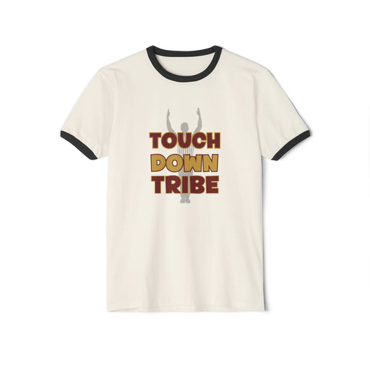 Gameday - "Touch Down Tribe" Unisex Cotton Ringer T-Shirt