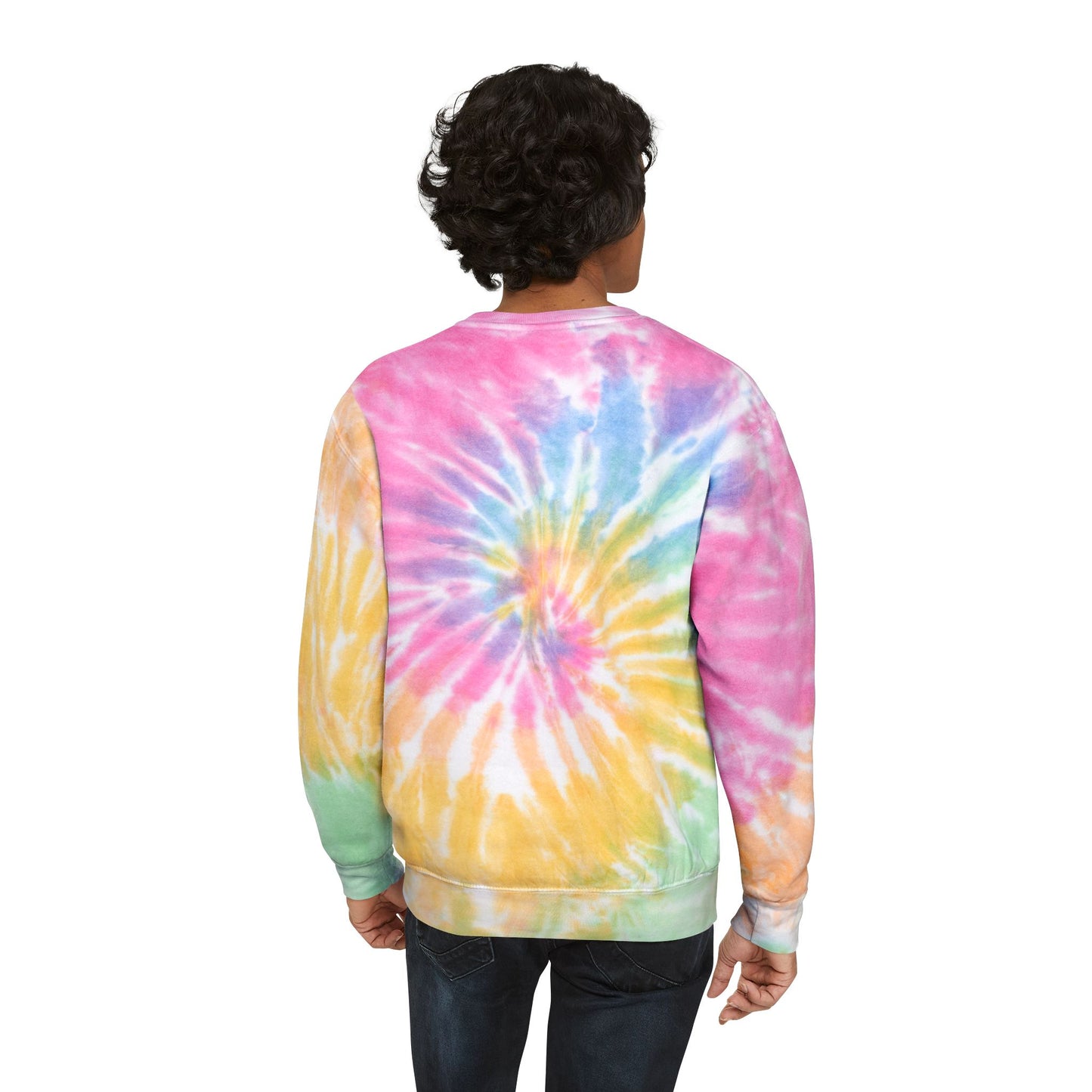 3 Feathers "Trippy Tribe" Unisex Tie-Dye Sweatshirt