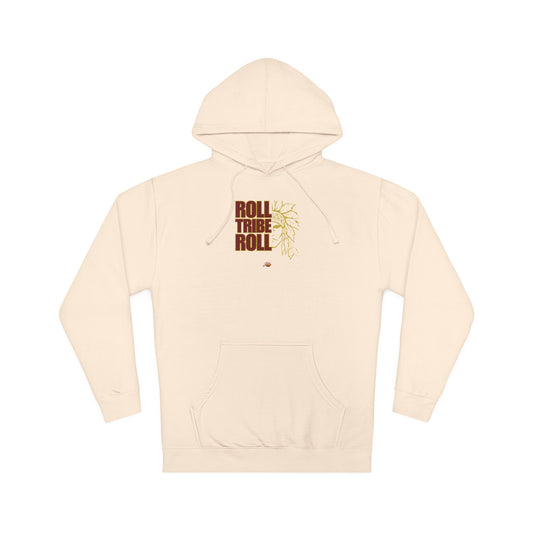 Unisex Hooded Sweatshirt - 'Roll Tribe Roll' Inspirational Design