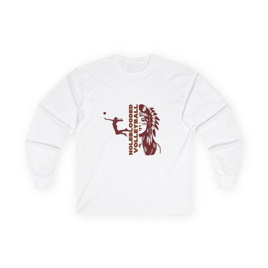 Noleblooded Athletics - Volleyball Long Sleeve Tee