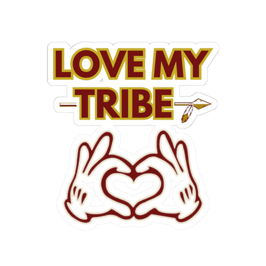 Roll Tribe "Love My Tribe" Kiss-Cut Stickers