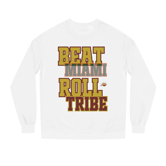 Roll Tribe "Beat Miami" Roll Tribe Unisex Crew Neck Sweatshirt