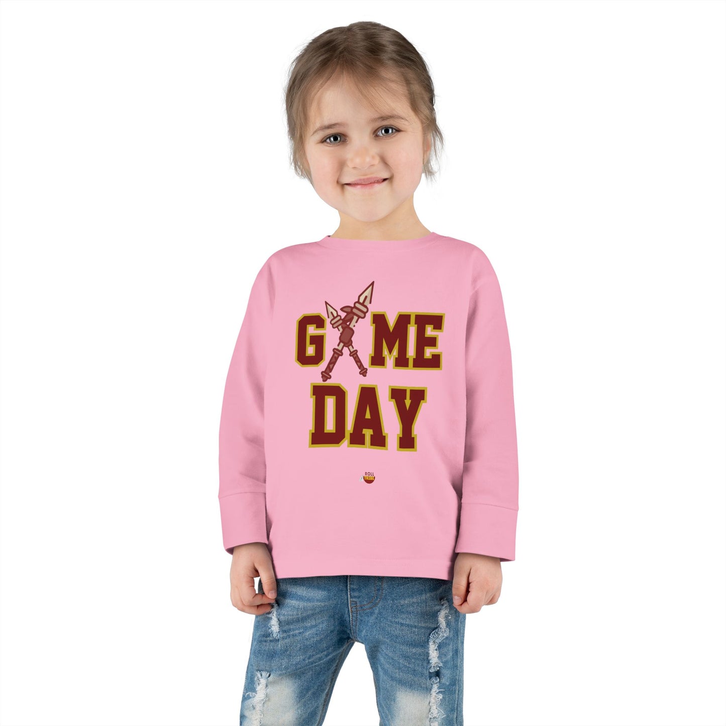 Roll Tribe "Game Day" Toddler Game Day Long Sleeve Tee