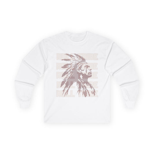 "Roll Tribe Osceola" Unisex, Double-Sided Long Sleeve Tee