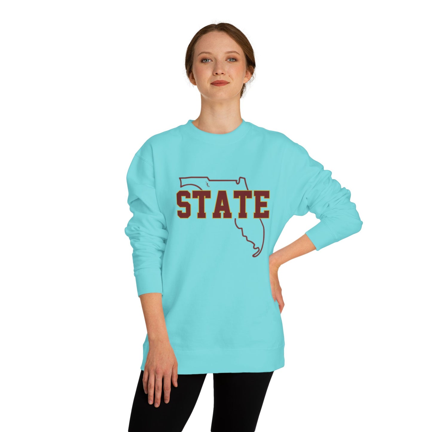 Roll Tribe - "STATE X STATE" Unisex Crew Neck Sweatshirt