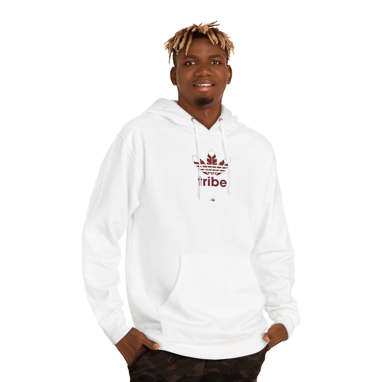 Unisex Hooded Sweatshirt - 'Tribe' Design for Comfort and Style