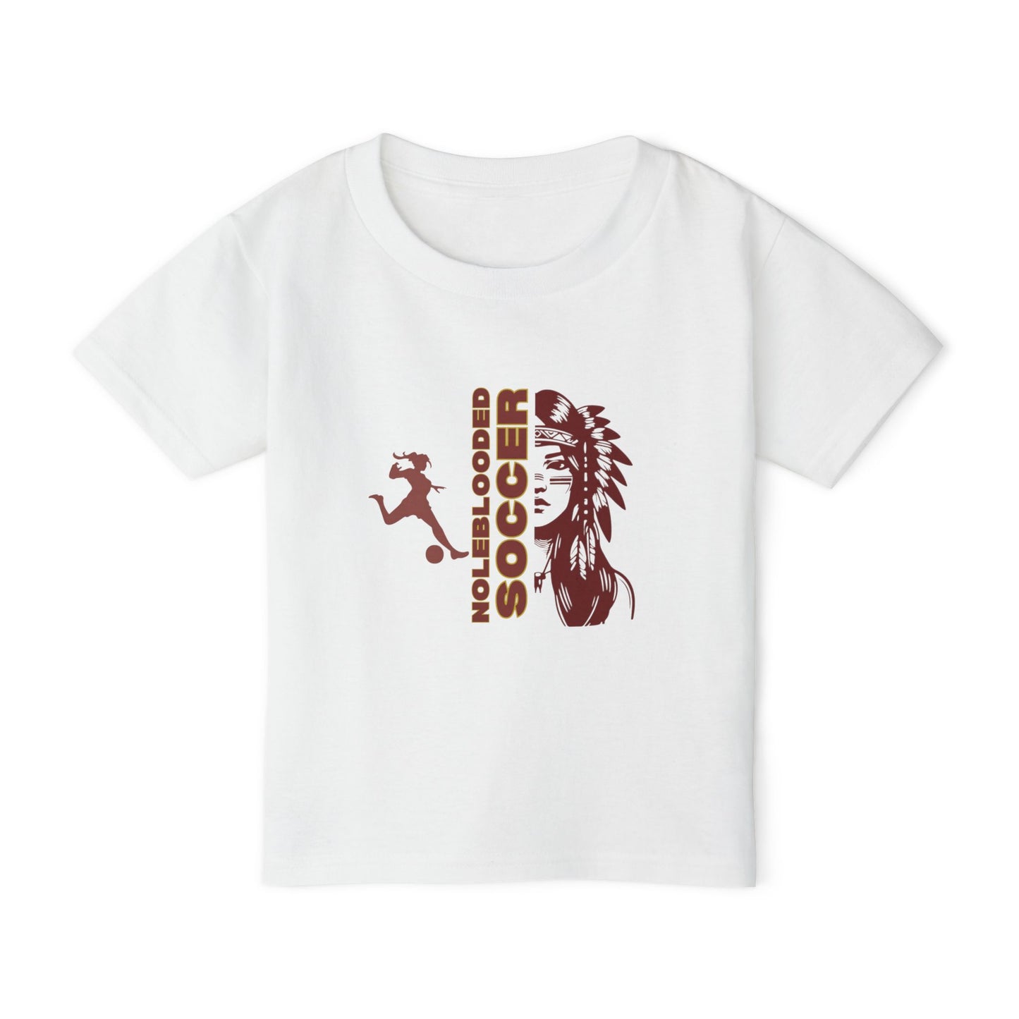Noleblooded Athletics - Ladies Soccer Kids Double-Sided, Graphic T-Shirt
