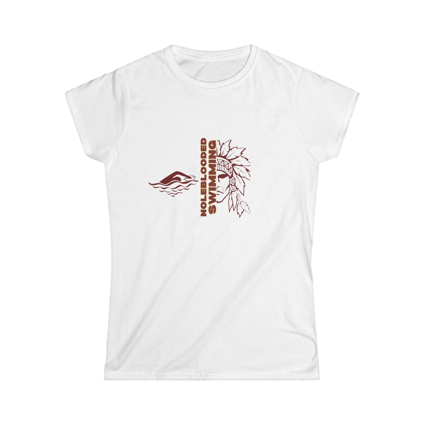 Noleblooded Athletics - Swimming Women's Double-Sided Tee