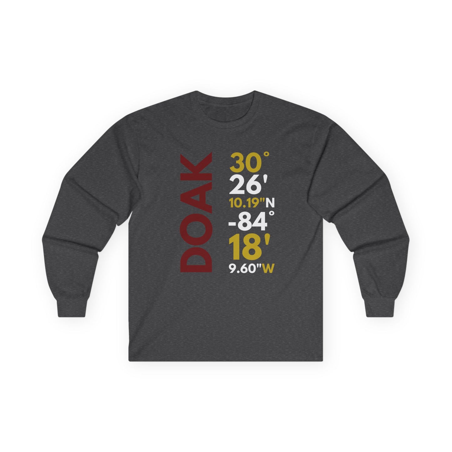 Gameday - "DOAK Coordinates" Unisex Long Sleeve Tee