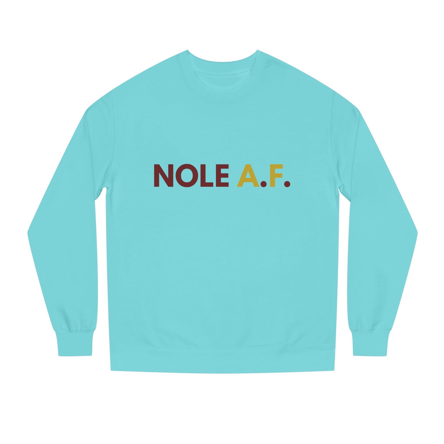 Gameday - "NOLE A.F."  Unisex Crew Neck Sweatshirt