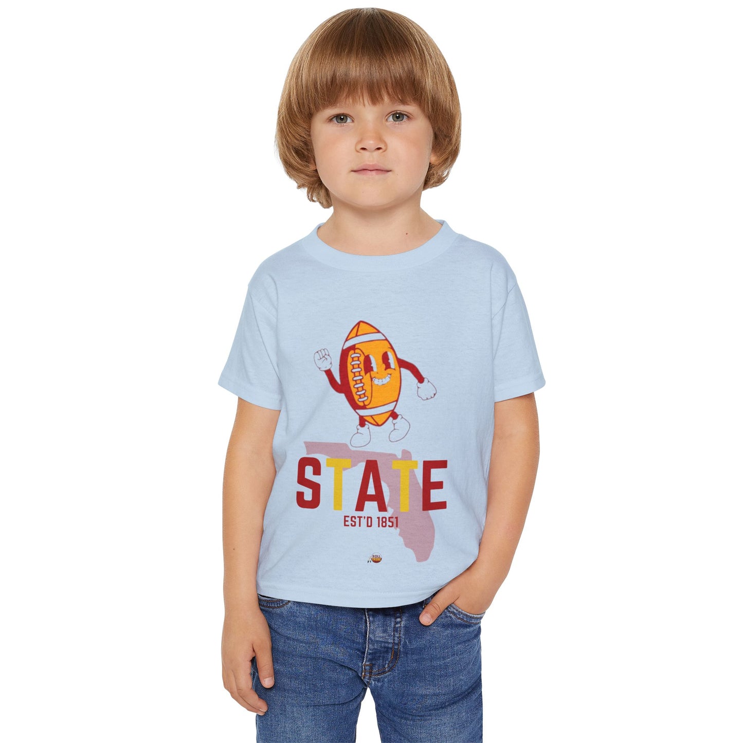 Florida Football Toddler T-Shirt | Cute State Pride Tee for Little Fans
