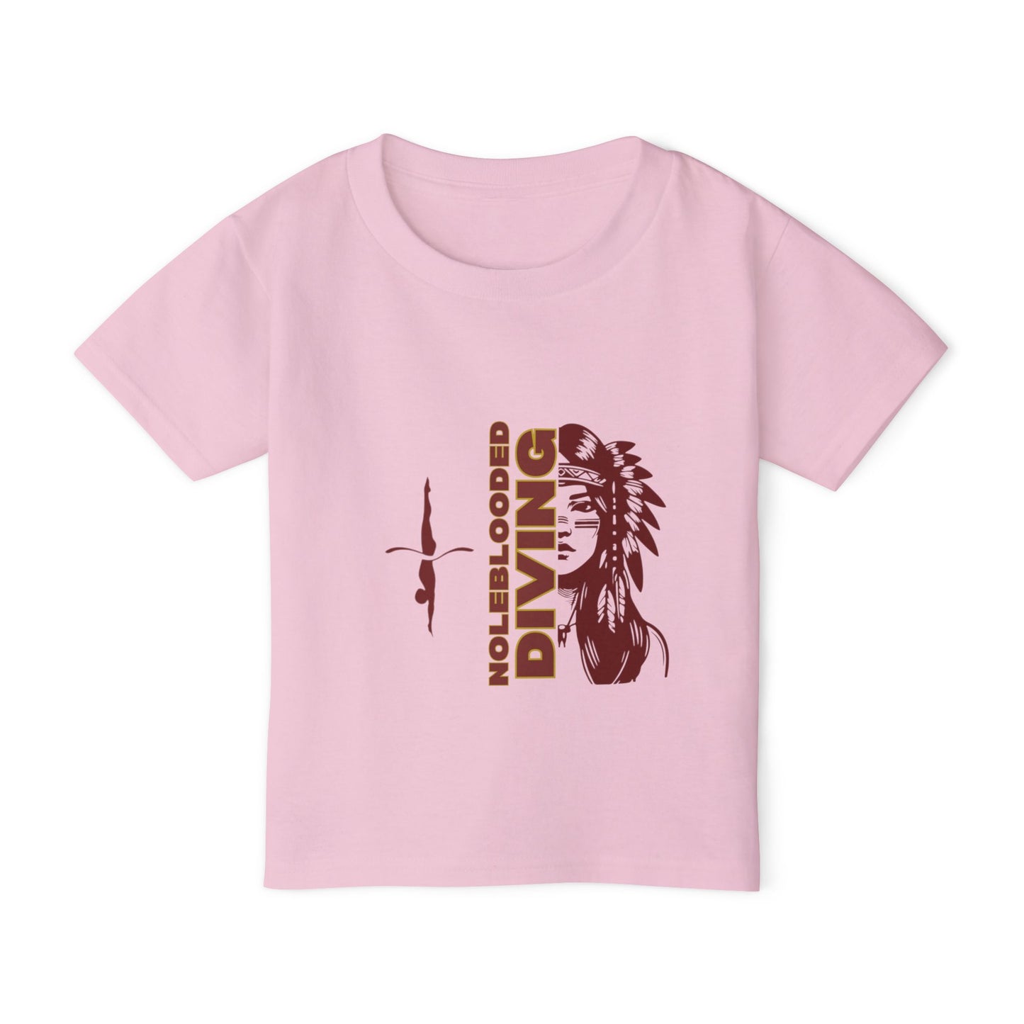 Noleblooded Athletics - Ladies Diving Double-Sided, Toddler T-Shirt