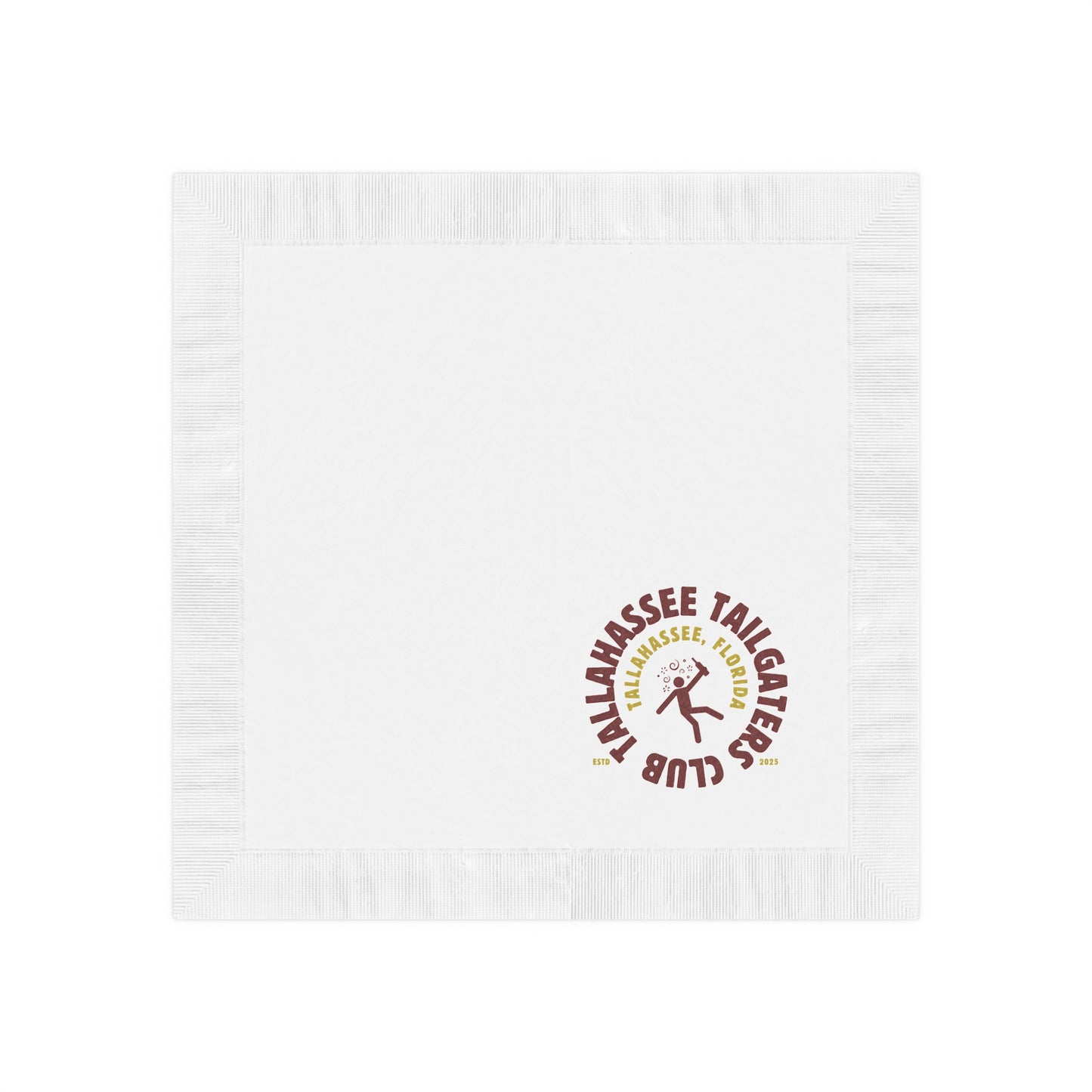 Tallahassee Tailgater Club Napkins - Perfect for Game Day Celebrations