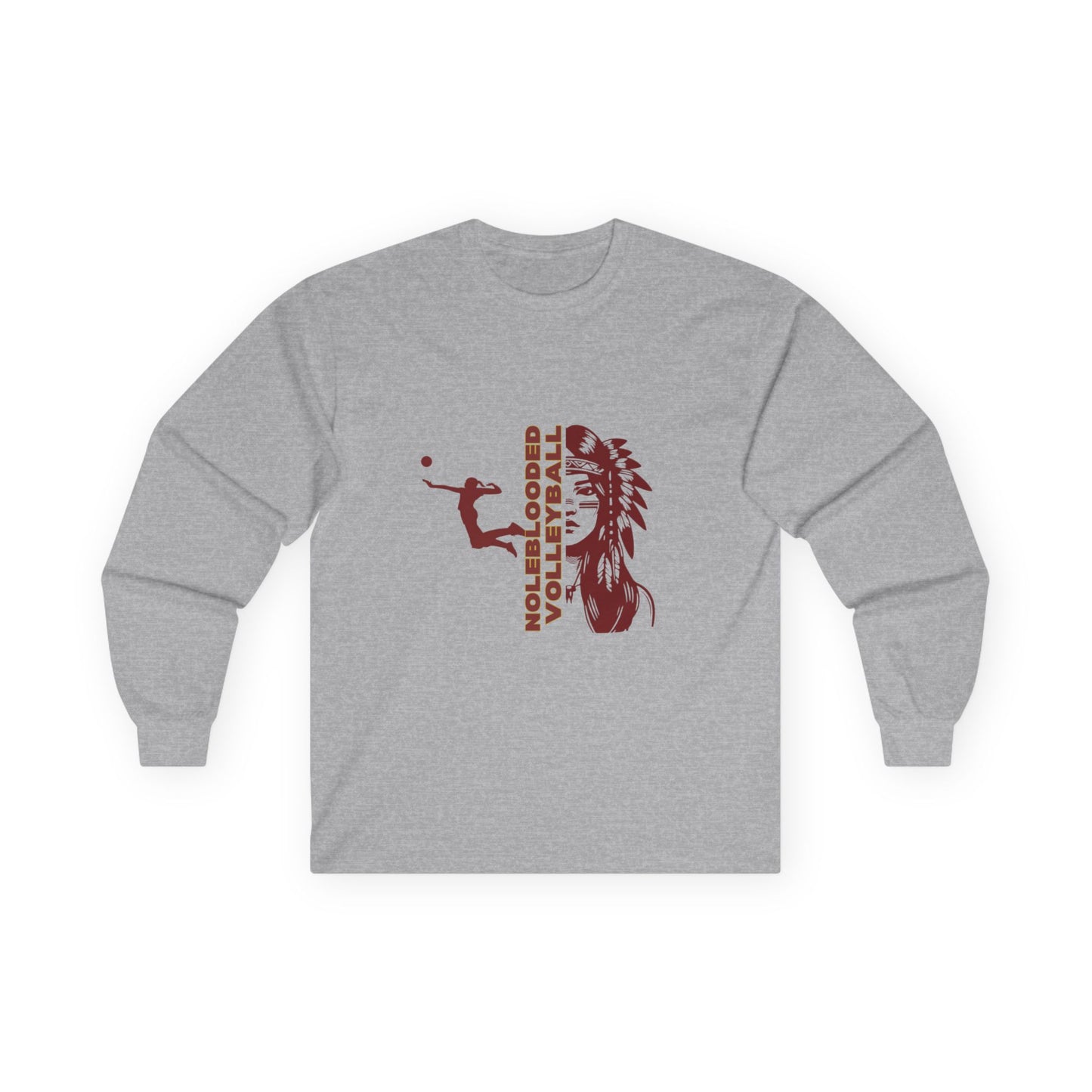 Noleblooded Athletics -  Volleyball Long Sleeve Tee
