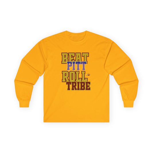 Roll Tribe - "Beat Pitt Roll Tribe" Unisex Long Sleeve Tee
