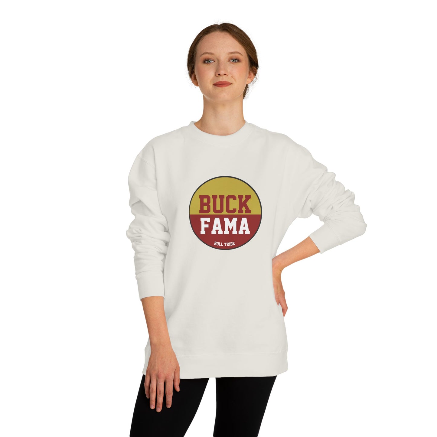 Gameday - "BUCK FAMA" Button Unisex Cozy & Trendy Sweatshirt