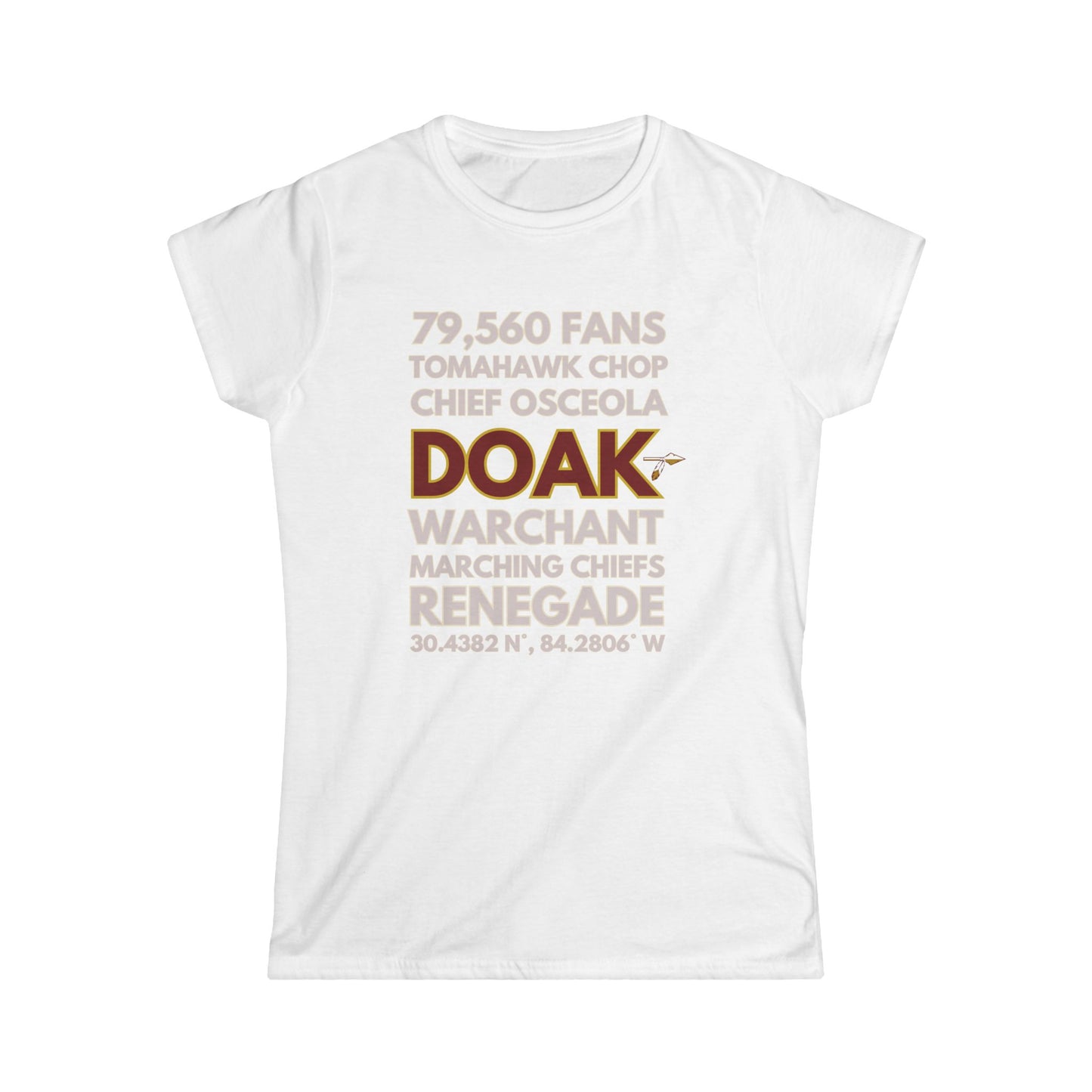 Tribal Traditions "DOAK" Women's Softstyle Tee