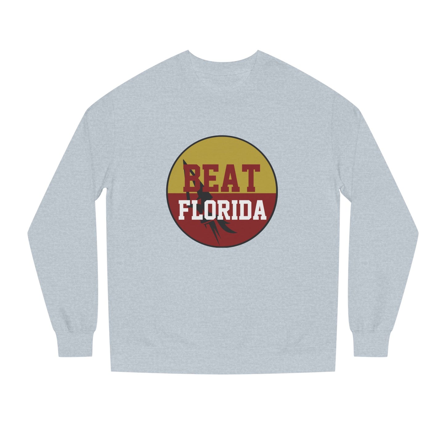 Gameday - "BEAT FLORIDA Button" Unisex Crew Neck Sweatshirt