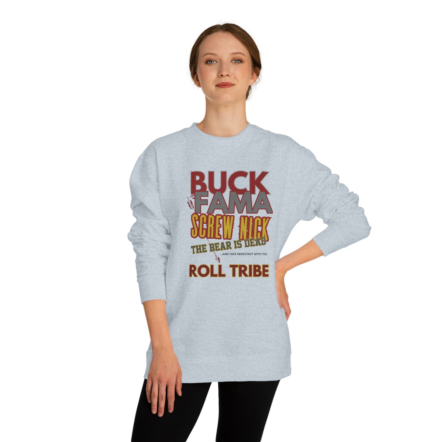 Roll Tribe "Screw Nick" Unisex Crew Neck Sweatshirt