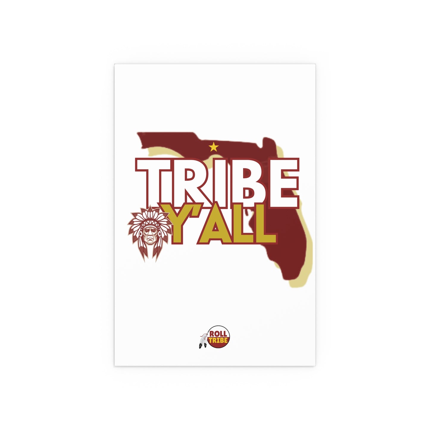 Tribal Traditions "Tribe Y'all" Silk Poster